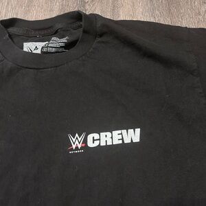 WWE Network Crew Shirt Men’s Sz Large 2018 Survivor Series Staff Wrestling